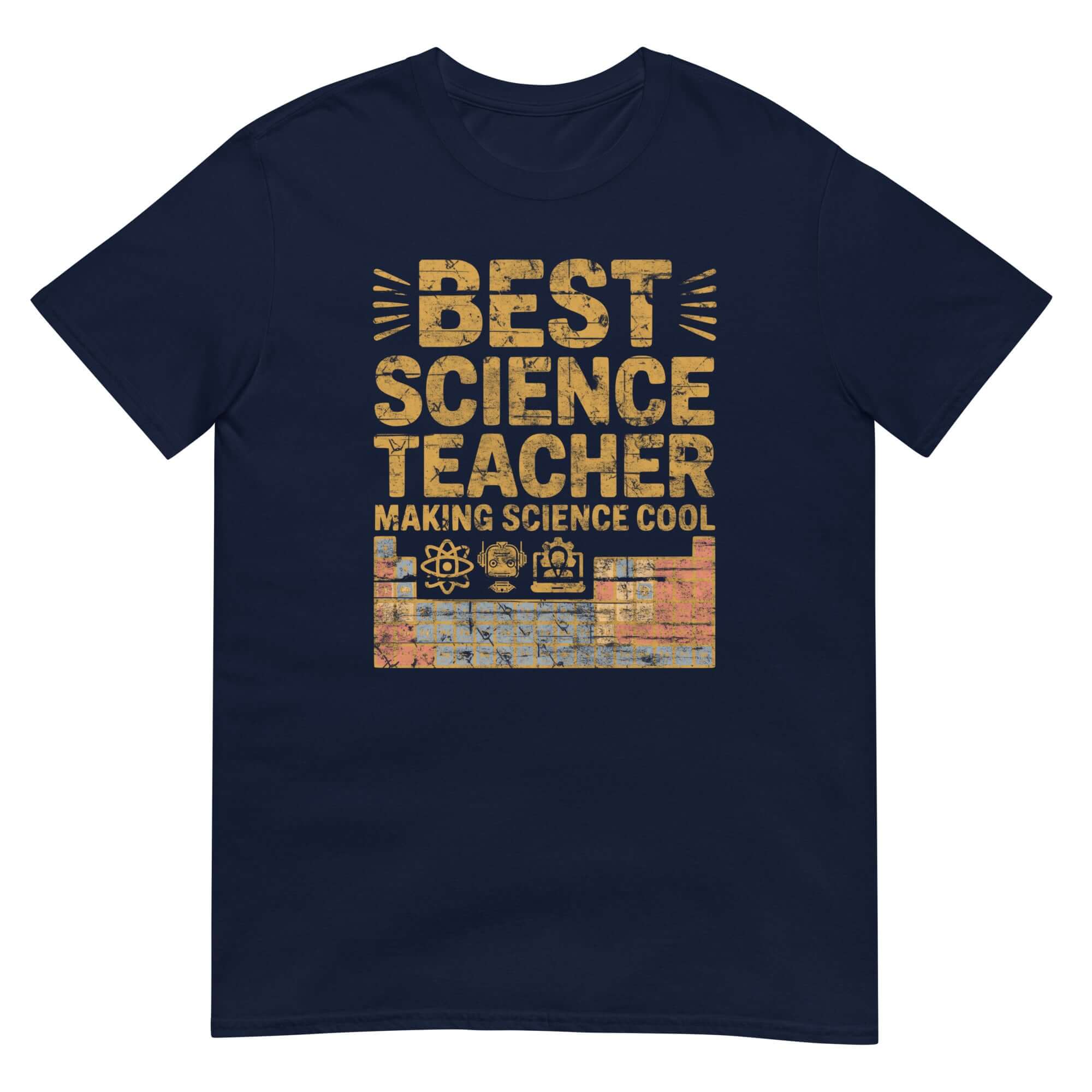 Best Science Teacher T-Shirt with Periodic Table Design - Educational and Cool Apparel