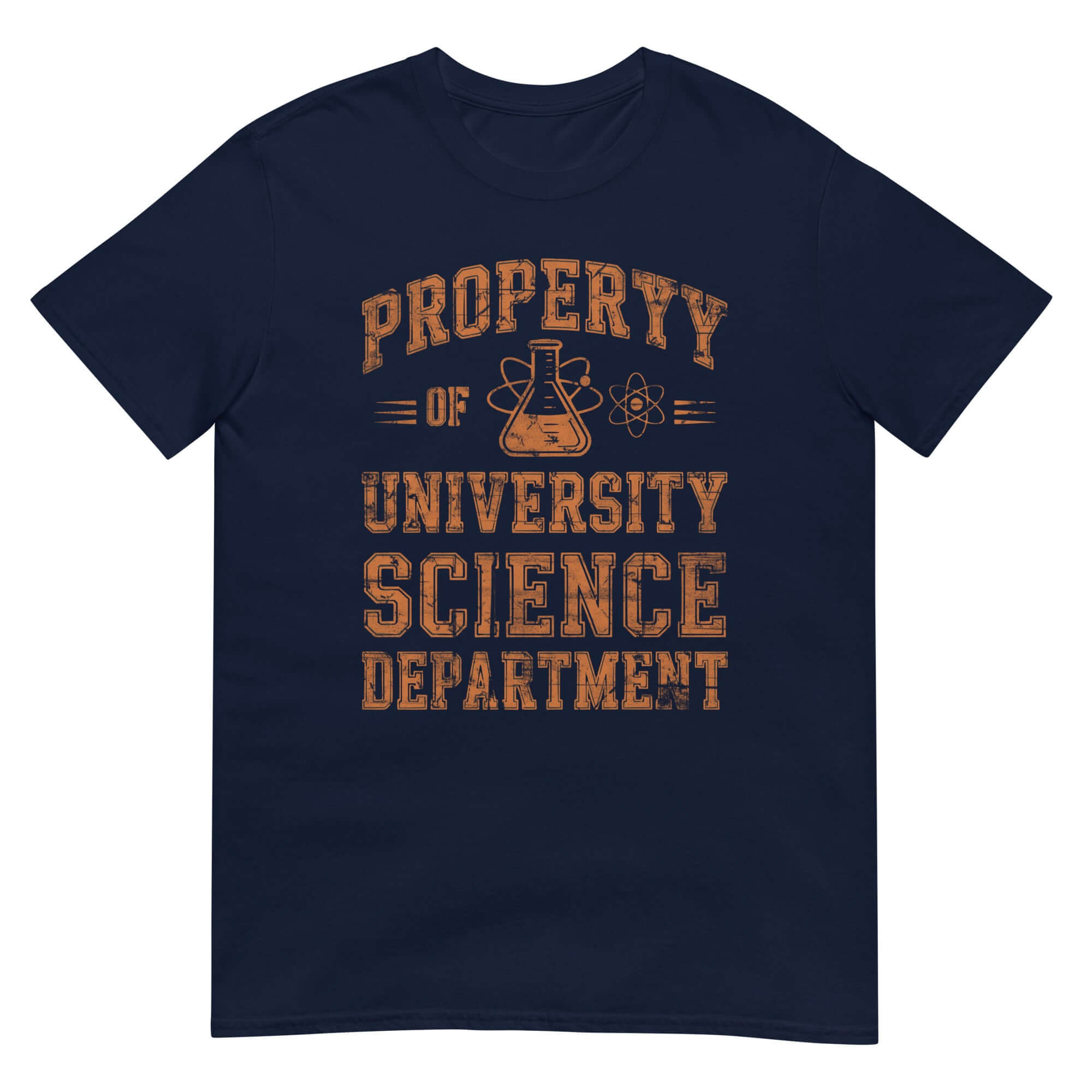 Property of University Science Department T-Shirt, Collegiate Academic Team Spirit, Varsity-Style Apparel for Science Enthusiasts