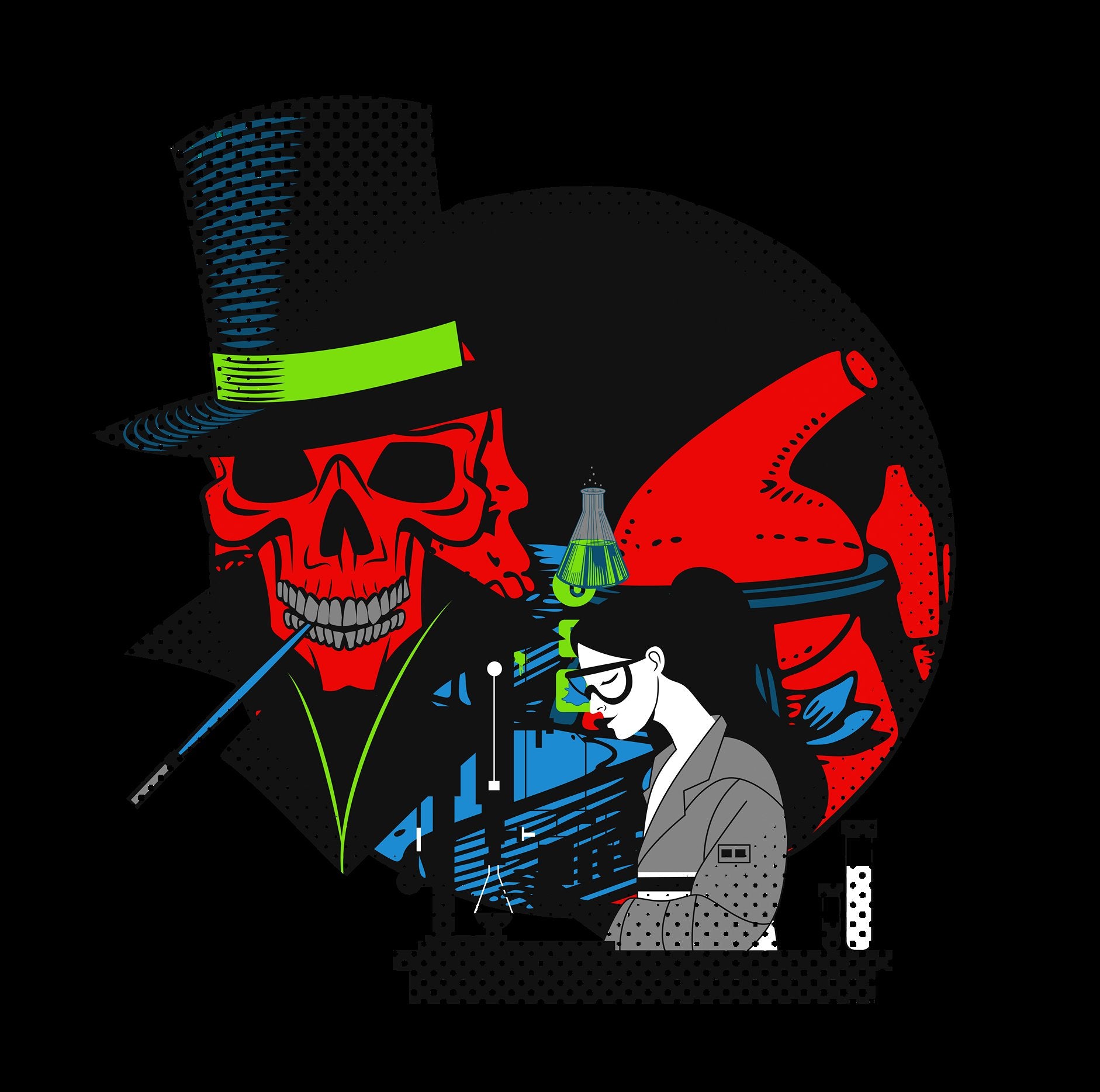 Technium Foundry LAB Collection - Science & Tech Apparel with scientific designs and witty references.